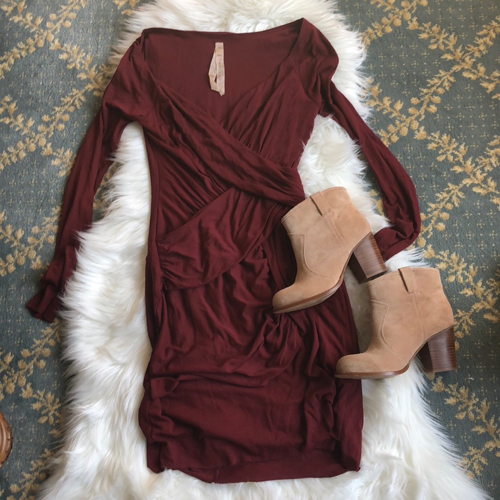 Bailey 44 faux wrap dress